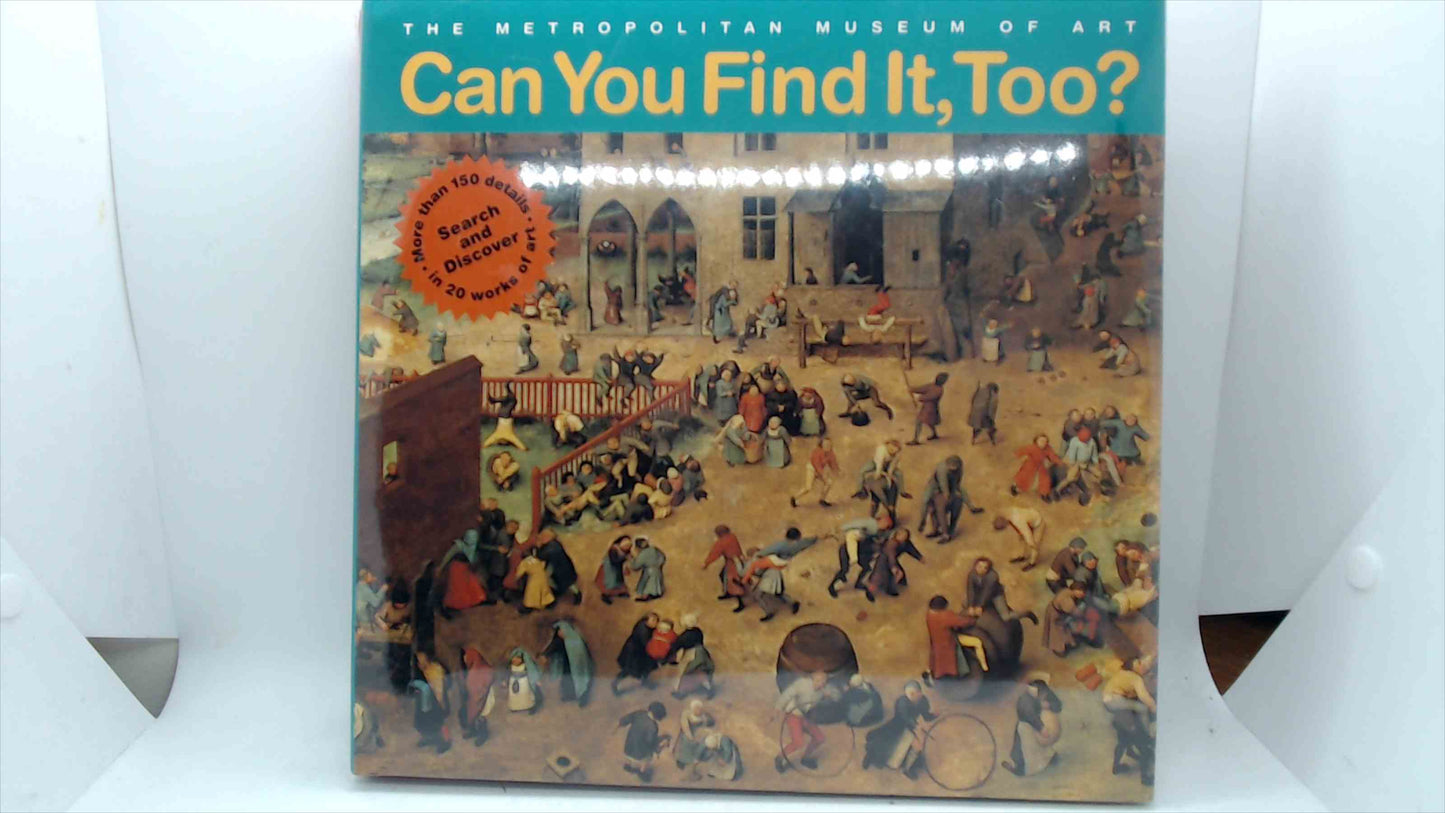 Metropolitan Museum of Art “Can You Find It?” & “Can You Find It, Too?” — 2-Book Sealed Set
