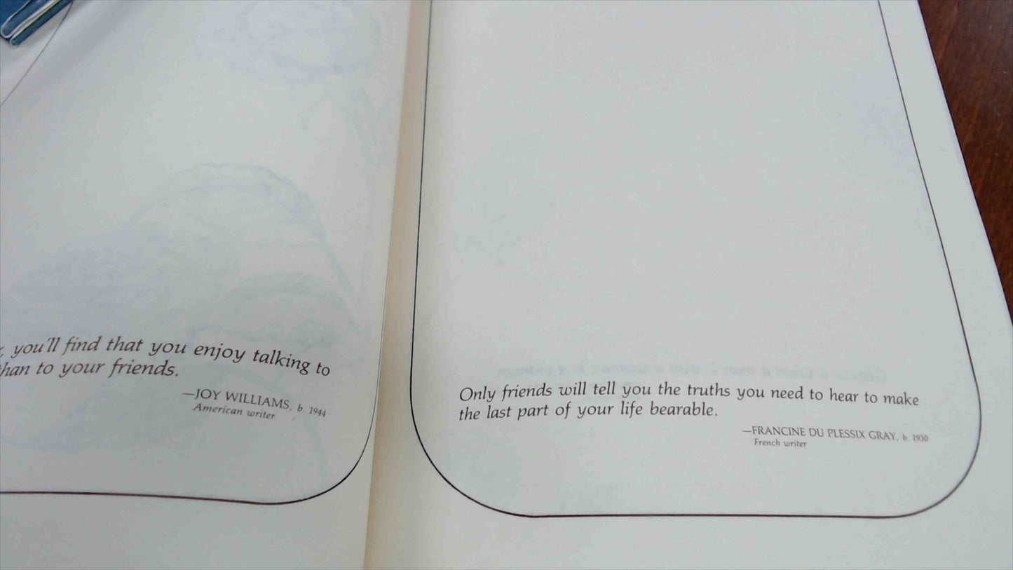 Vintage Women’s Journals Set – A Young Woman’s Journal (1988) & A Woman’s Notebook II (1981) – Like New