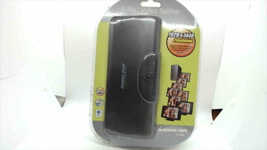 IOGEAR GVS98 8-Port VGA Video Splitter – 1920×1440, 250 MHz – New/Sealed