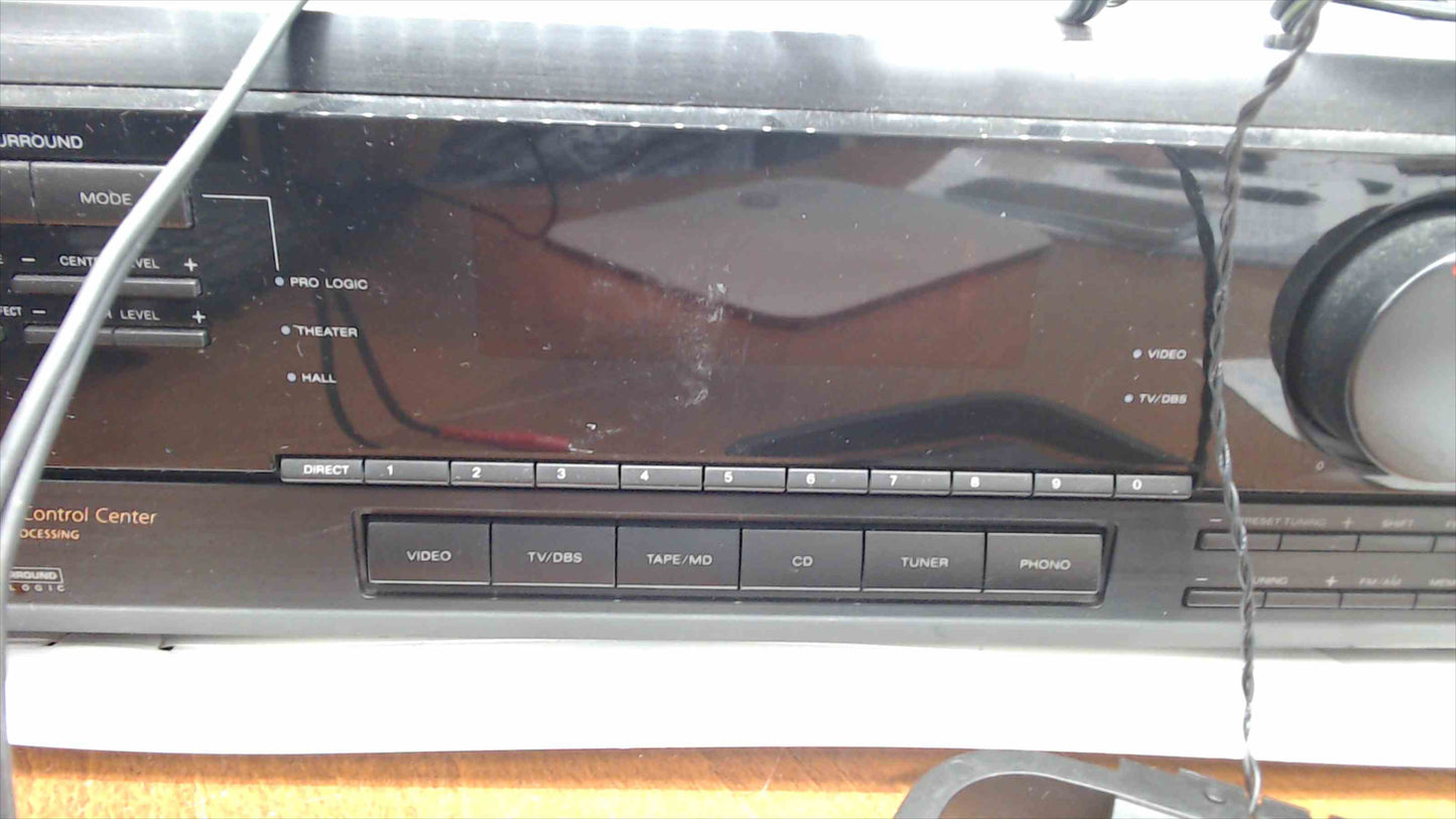Sony STR-DE405 Audio/Video Control Center Receiver — Dolby Pro Logic, Phono — TESTED