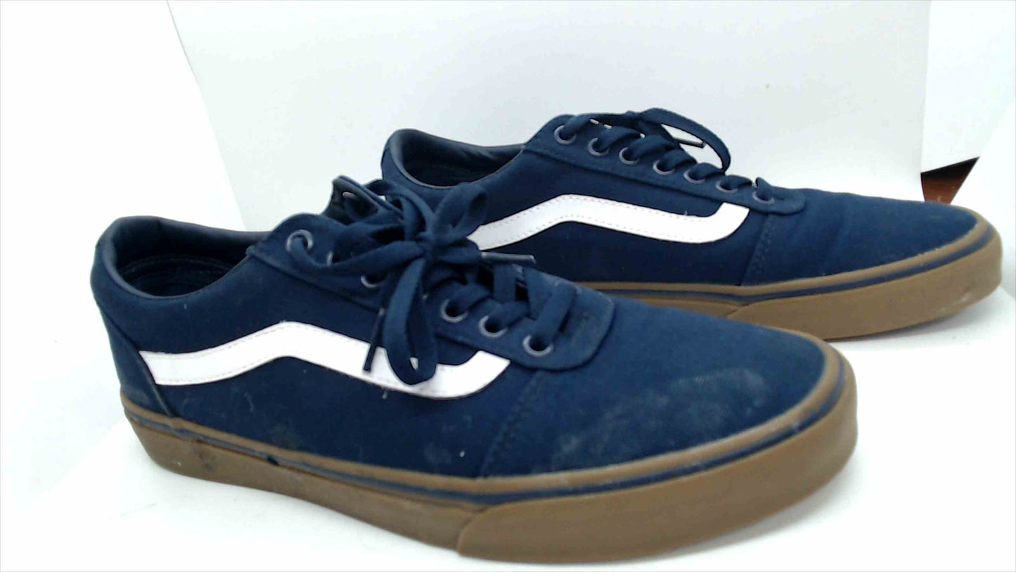 Vans Ward Low Canvas Sneakers – Navy/White Gum Sole – Men’s Size 9.5