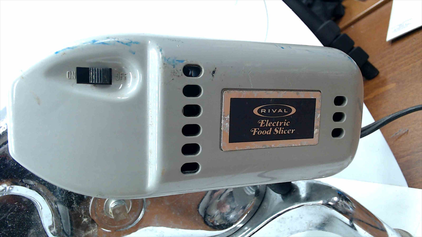 Vintage Rival Electric Food Slicer – Model 1101E/4, 125W – Tested & Working