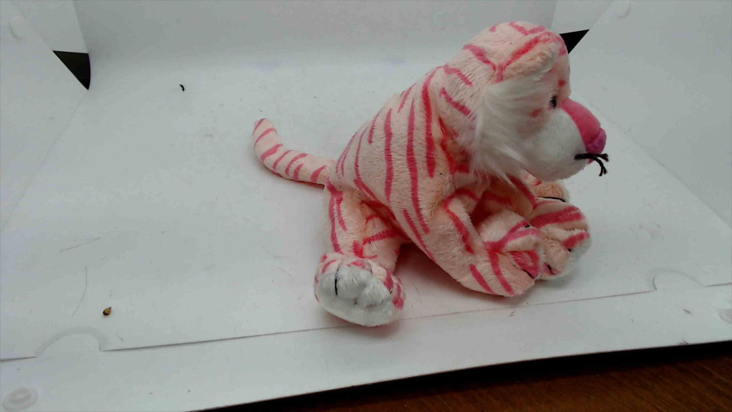 Ty Beanie Baby Mystique the Tiger – 2004 Pink & White Plush with Tag