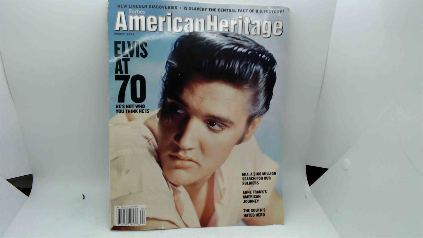 Forbes American Heritage Magazine – March 2005 “Elvis at 70” Issue