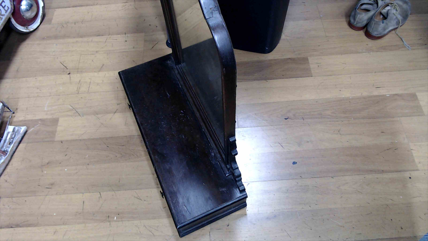 Vintage Wooden Vanity/Shaving Mirror w/ Drawer – 23”W x 27”H x 9”D
