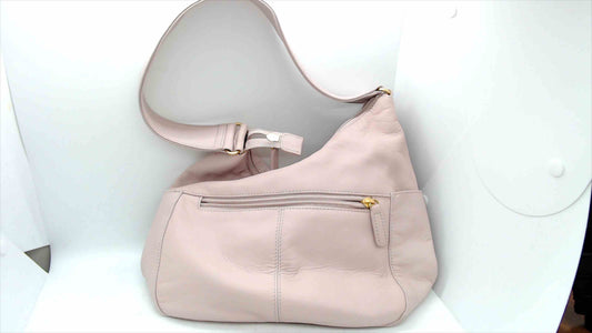 St. John’s Bay Blush Leather Shoulder Hobo Handbag