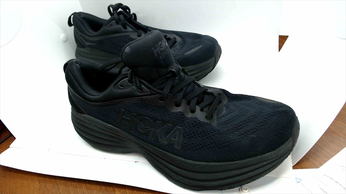 HOKA Bondi Running Shoes – Men’s 10D, Triple Black