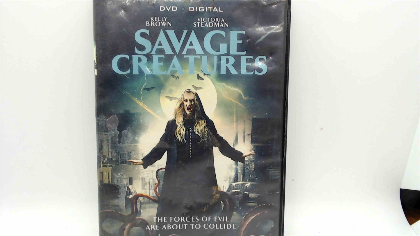 Savage Creatures (DVD + Digital, 2020) – Vampire Horror/Action Thriller