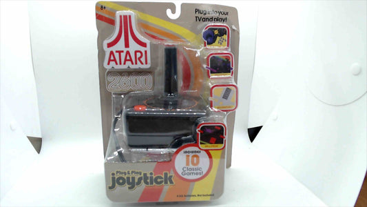 Atari 2600 Plug & Play Joystick (10 Built-In Games) – Unopened