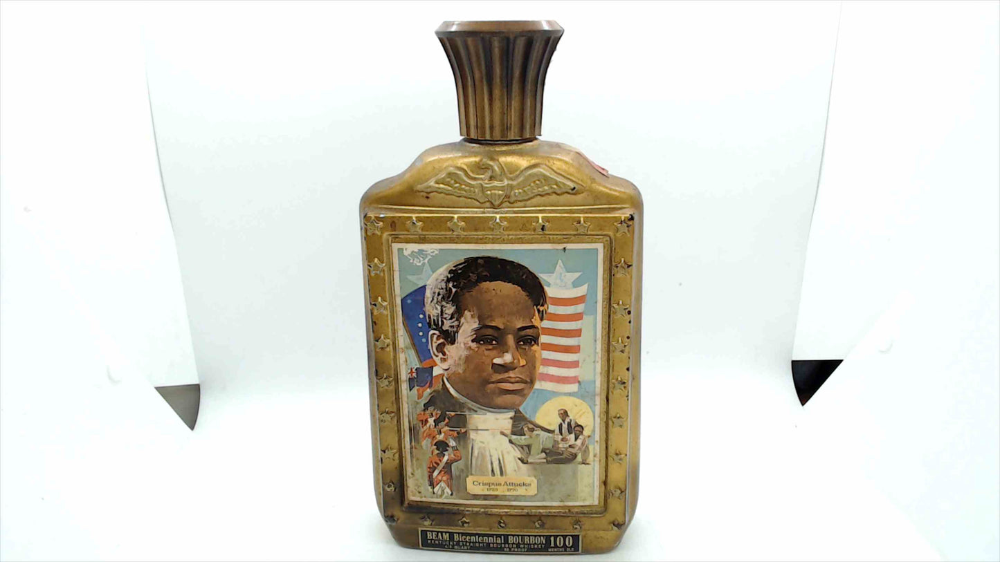 1976 Jim Beam Bicentennial Bourbon Bottle – Crispus Attucks Limited Edition (Empty Decanter)