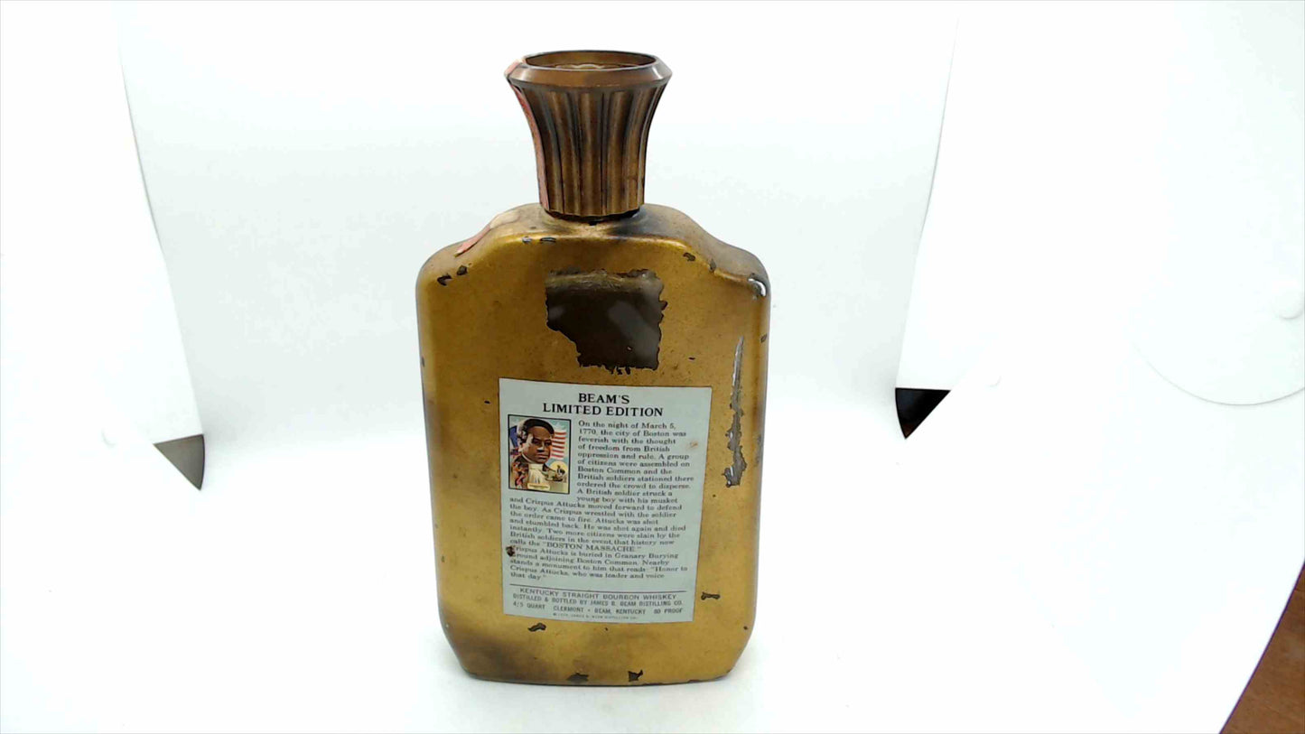 1976 Jim Beam Bicentennial Bourbon Bottle – Crispus Attucks Limited Edition (Empty Decanter)