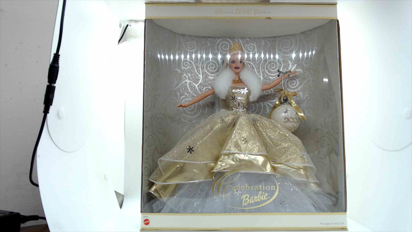 Celebration Barbie – Special 2000 Edition (Gold Gown) – New/Sealed