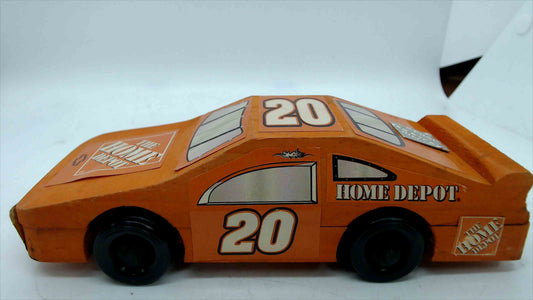Tony Stewart #20 Home Depot Wooden Stock Car – Handmade NASCAR-Inspired Collectible