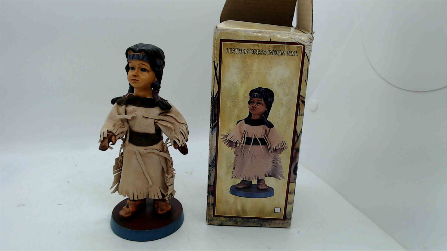 The American Indian Collection – Leather Dress Indian Girl Figurine (Trippie’s Inc. 2004)