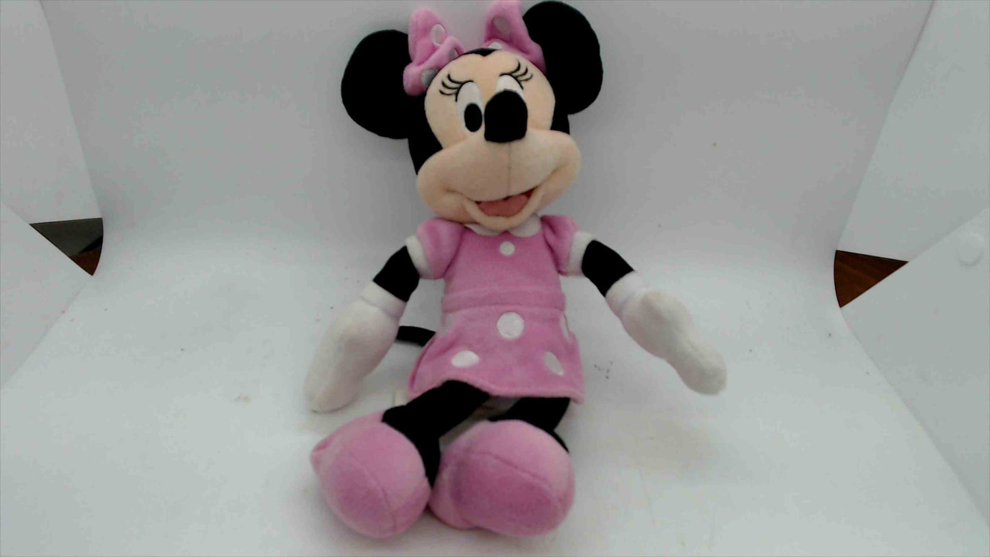 Disney Minnie Mouse Plush – Classic Pink Polka Dot Dress