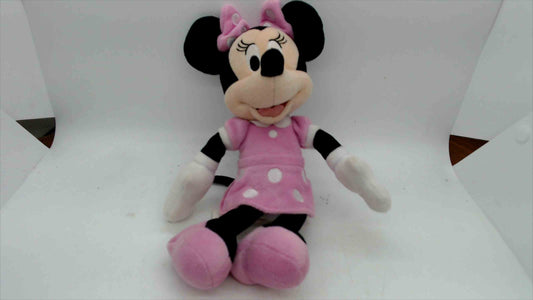 Disney Minnie Mouse Plush – Classic Pink Polka Dot Dress