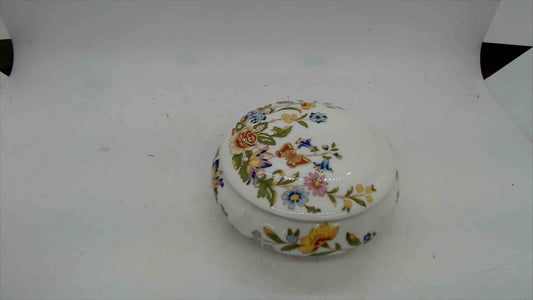 Aynsley England “Cottage Garden” Fine Bone China Trinket Box