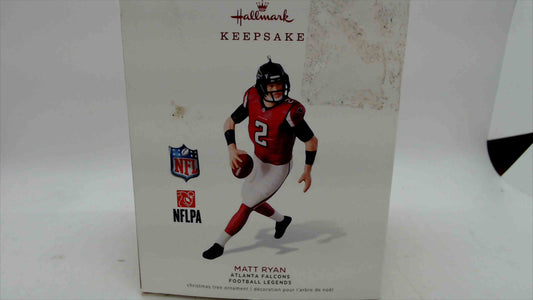 Hallmark Keepsake 2018 Football Legends — Matt Ryan (Atlanta Falcons) Ornament w/ Box