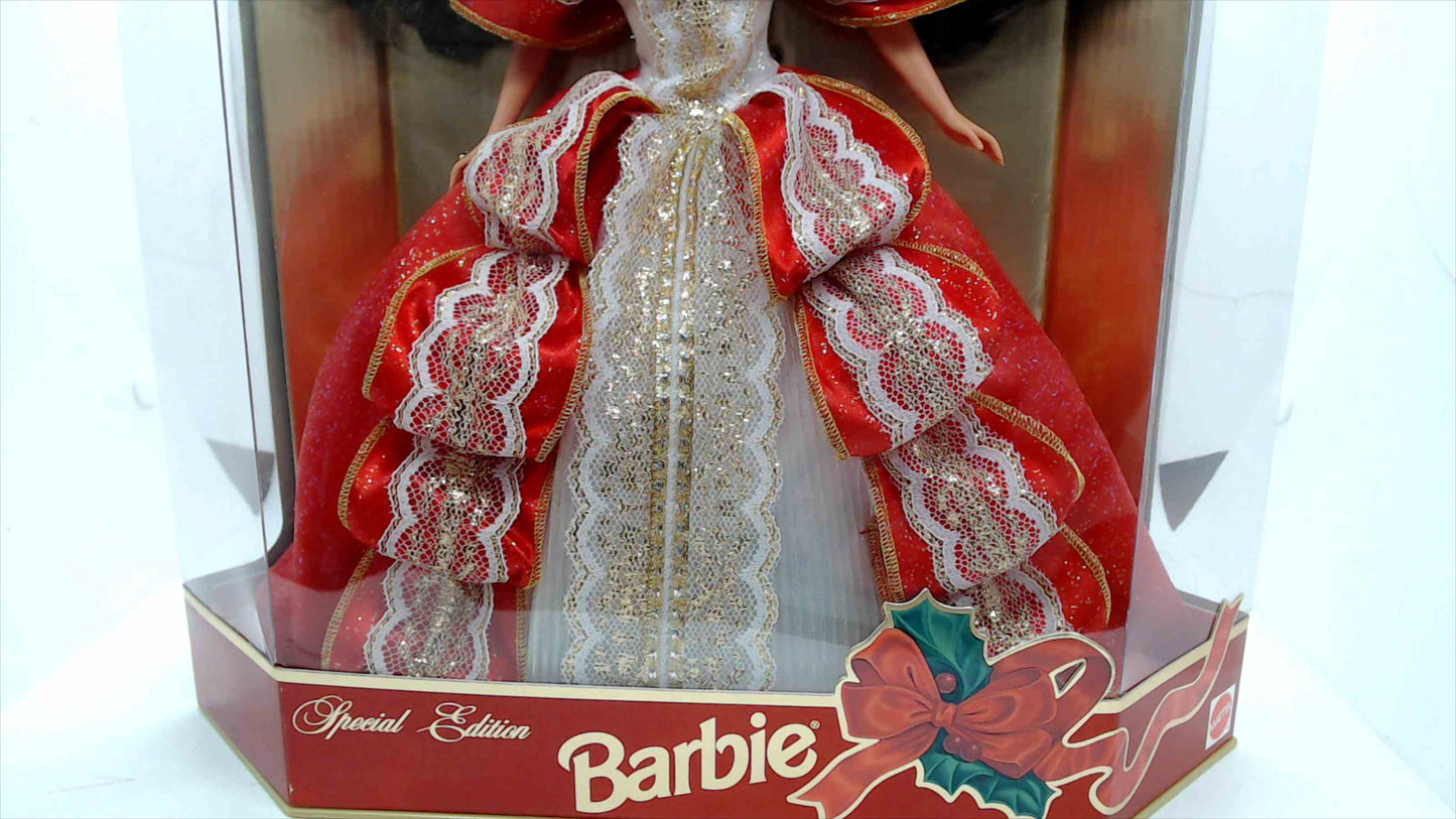 1997 Happy Holidays Barbie – 10th Anniversary Special Edition – Open Box, Never Removed