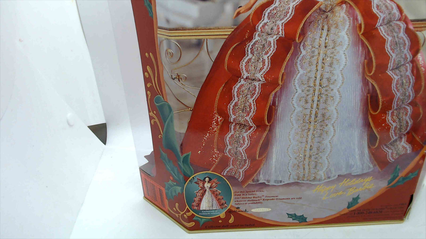 1997 Happy Holidays Barbie – 10th Anniversary Special Edition – Open Box, Never Removed