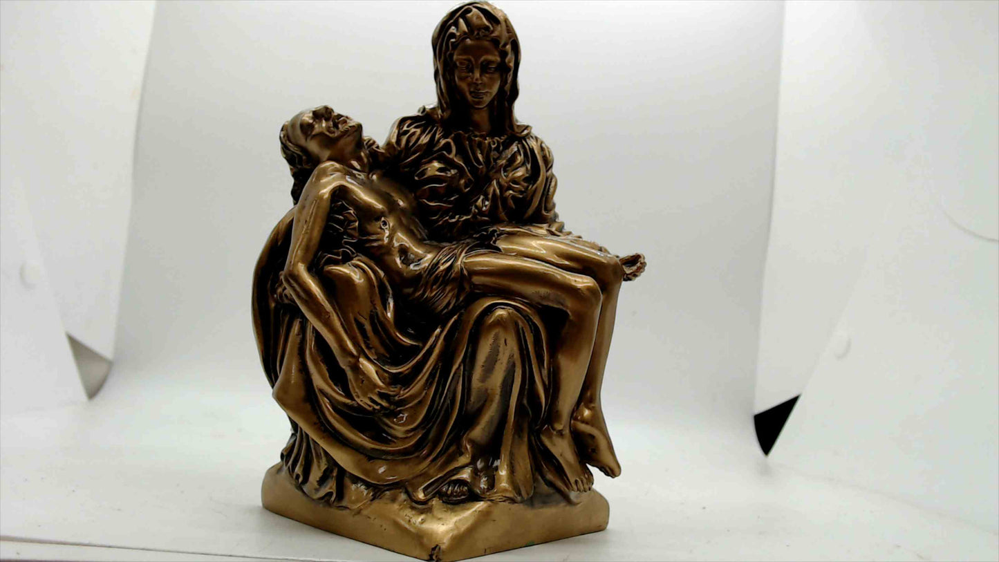 LifeSymbols “Pieta” Hand-Painted Statue – 6.25” Tall – 1999 Batesville Casket Co.