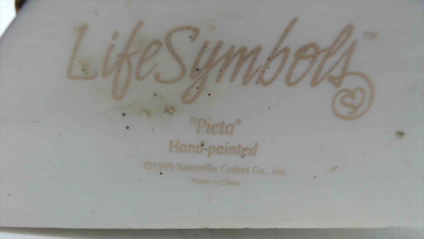 LifeSymbols “Pieta” Hand-Painted Statue – 6.25” Tall – 1999 Batesville Casket Co.