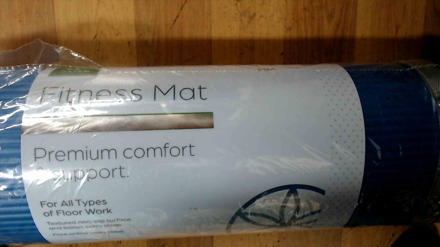 Gaiam Premium Comfort Fitness Mat – Extra Cushion, Non-Slip, 72” x 24” x 10mm – New in Package