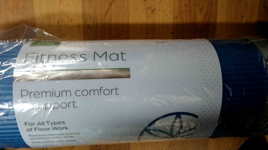 Gaiam Premium Comfort Fitness Mat – Extra Cushion, Non-Slip, 72” x 24” x 10mm – New in Package