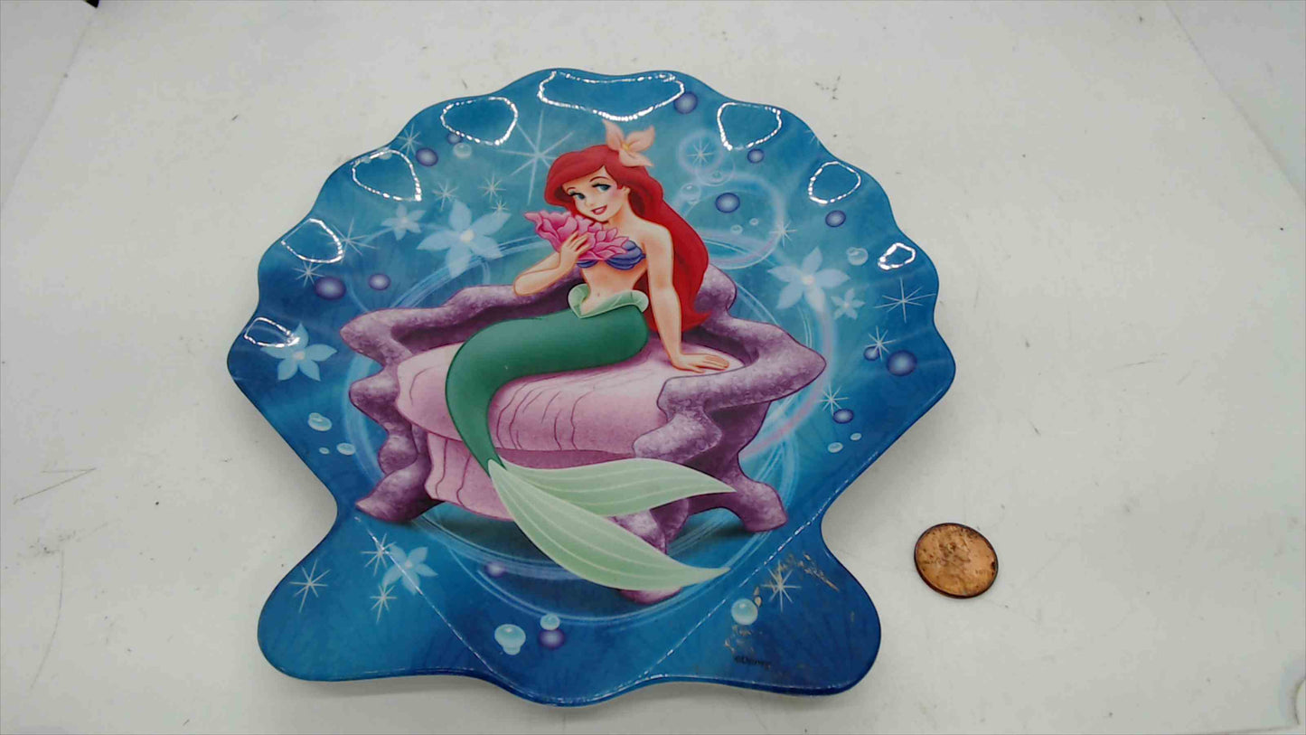 Disney “The Little Mermaid” Ariel Shell-Shaped Melamine Tray/Plate