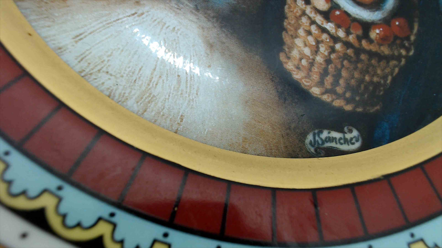 Pickard “Carmen” by Sanchez – The Sanchez Miniatures Limited Edition Plate, 6”