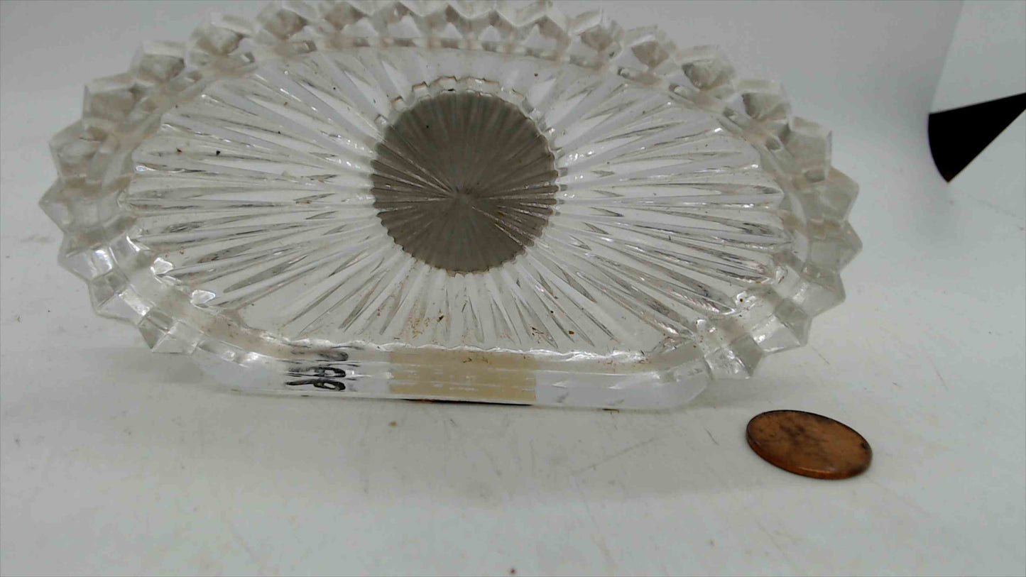 Crystal Legends by Godinger Lead Crystal Mantel Clock – Quartz, West Germany