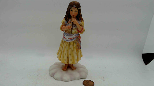 The Leonardo Collection “Angel Whispers – Soul Song” by Christine Haworth Figurine – Limited Edition, ~5" Tall