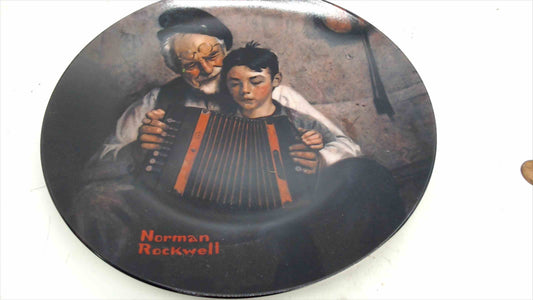 Norman Rockwell “The Music Maker” Collector Plate – 1981 – Plate #9394G – 8.5" w/ COA