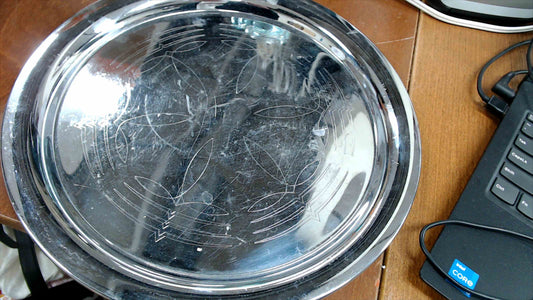 International Silver Co. “Universal” Round Serving Tray – Set No. 8905 – 12" Silverplate