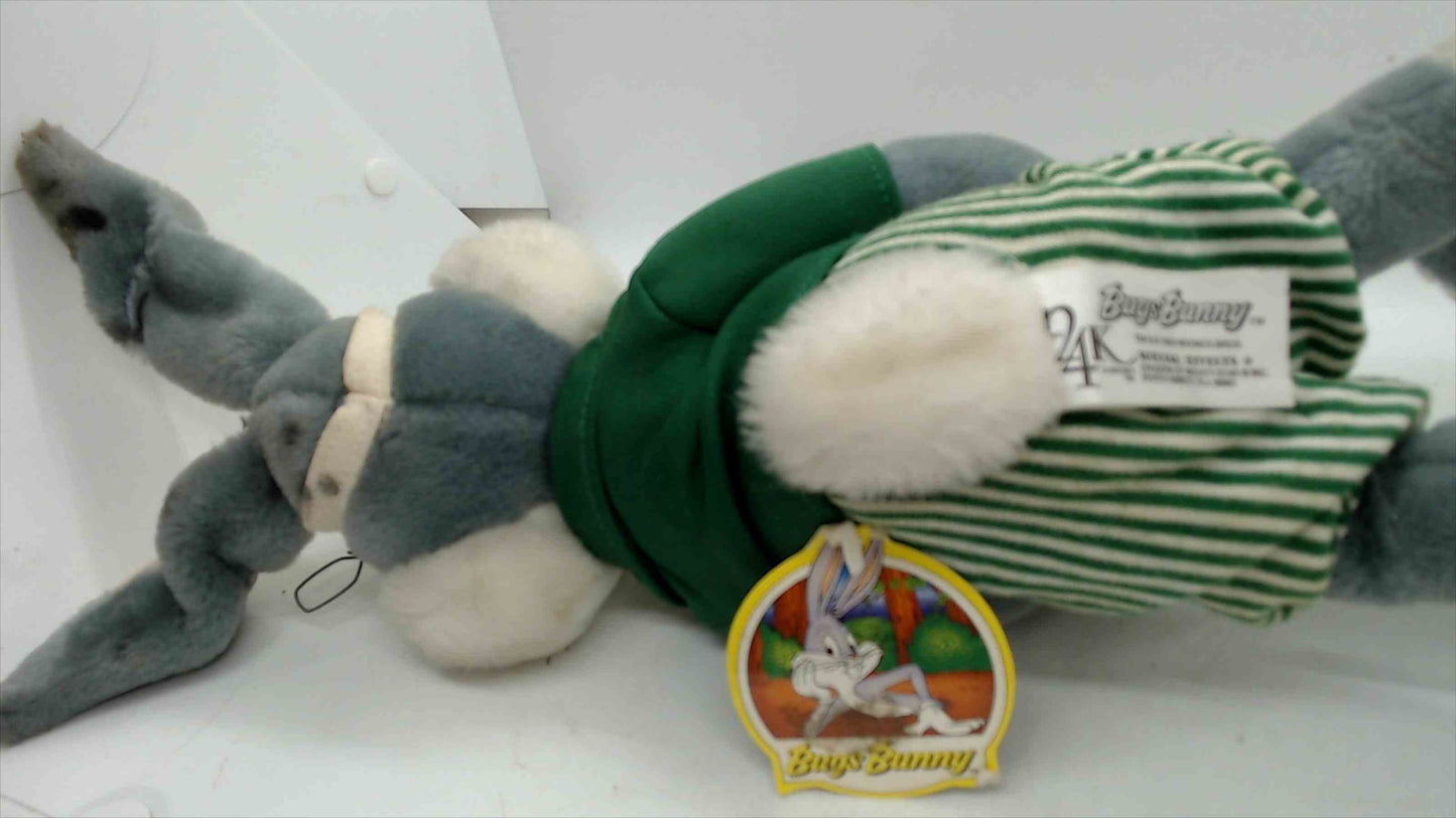 1993 Bugs Bunny Golfer Plush by The 24K Company – 17" with Club, Visor & Tag