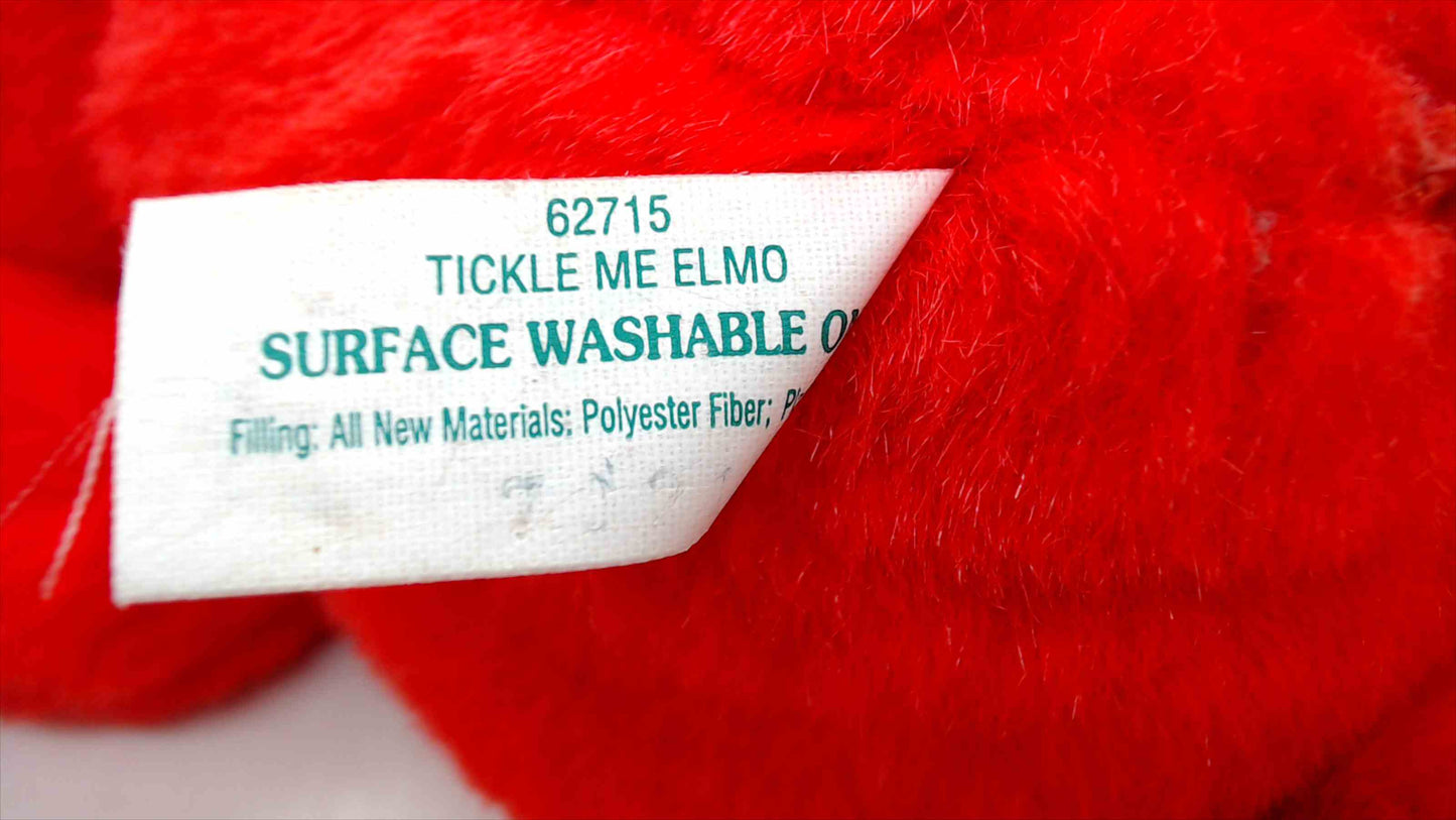 Vintage 1995 Tyco “Tickle Me Elmo” Plush – 16” Sesame Street