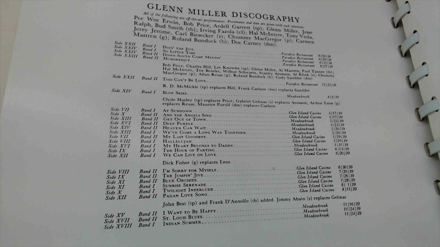 Glenn Miller & His Orchestra – Limited Edition Volume Two (RCA Victor Collector’s Issue, EPOT-6701) – Numbered Set w/ 15x 45 RPM EPs