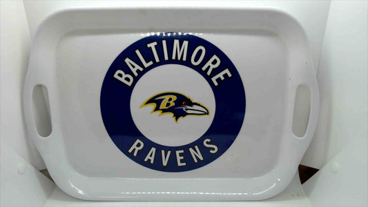 Baltimore Ravens Plastic Serving Tray – 16" x 11" – Licensed NFL