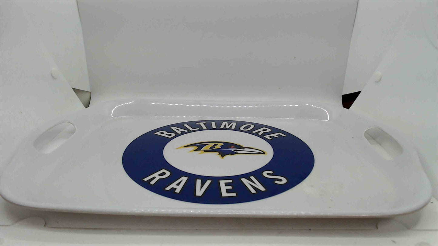 Baltimore Ravens Plastic Serving Tray – 16" x 11" – Licensed NFL