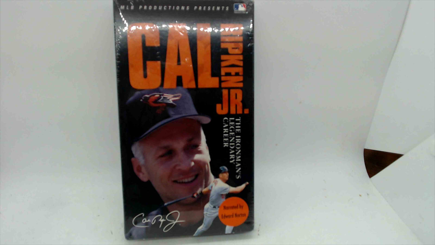 Cal Ripken Jr. The Ironman’s Legendary Career VHS – 2001 MLB Productions – Sealed