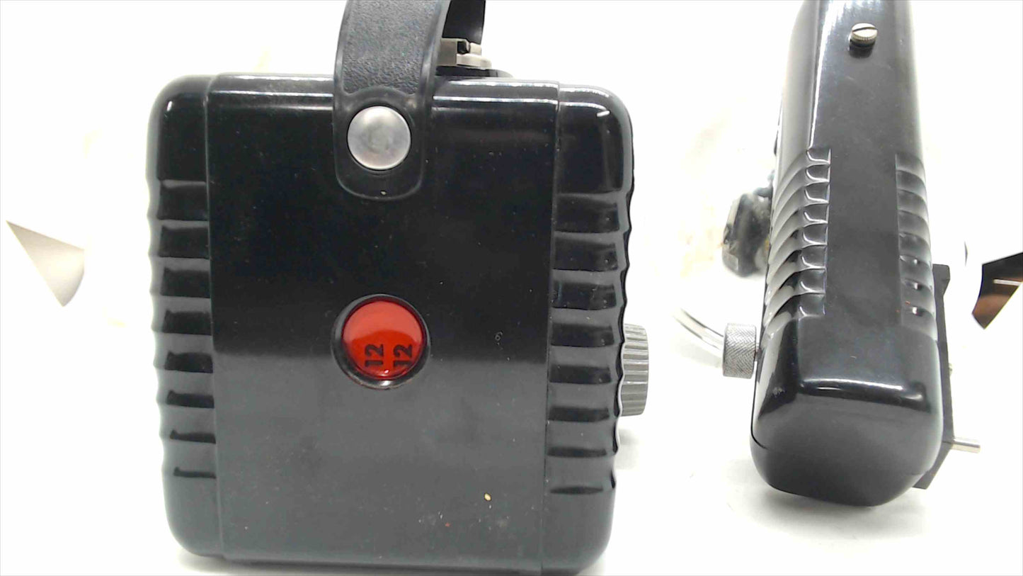 Vintage Kodak Brownie Hawkeye Flash Outfit Camera & Kodalite Flash – Untested w/ Box