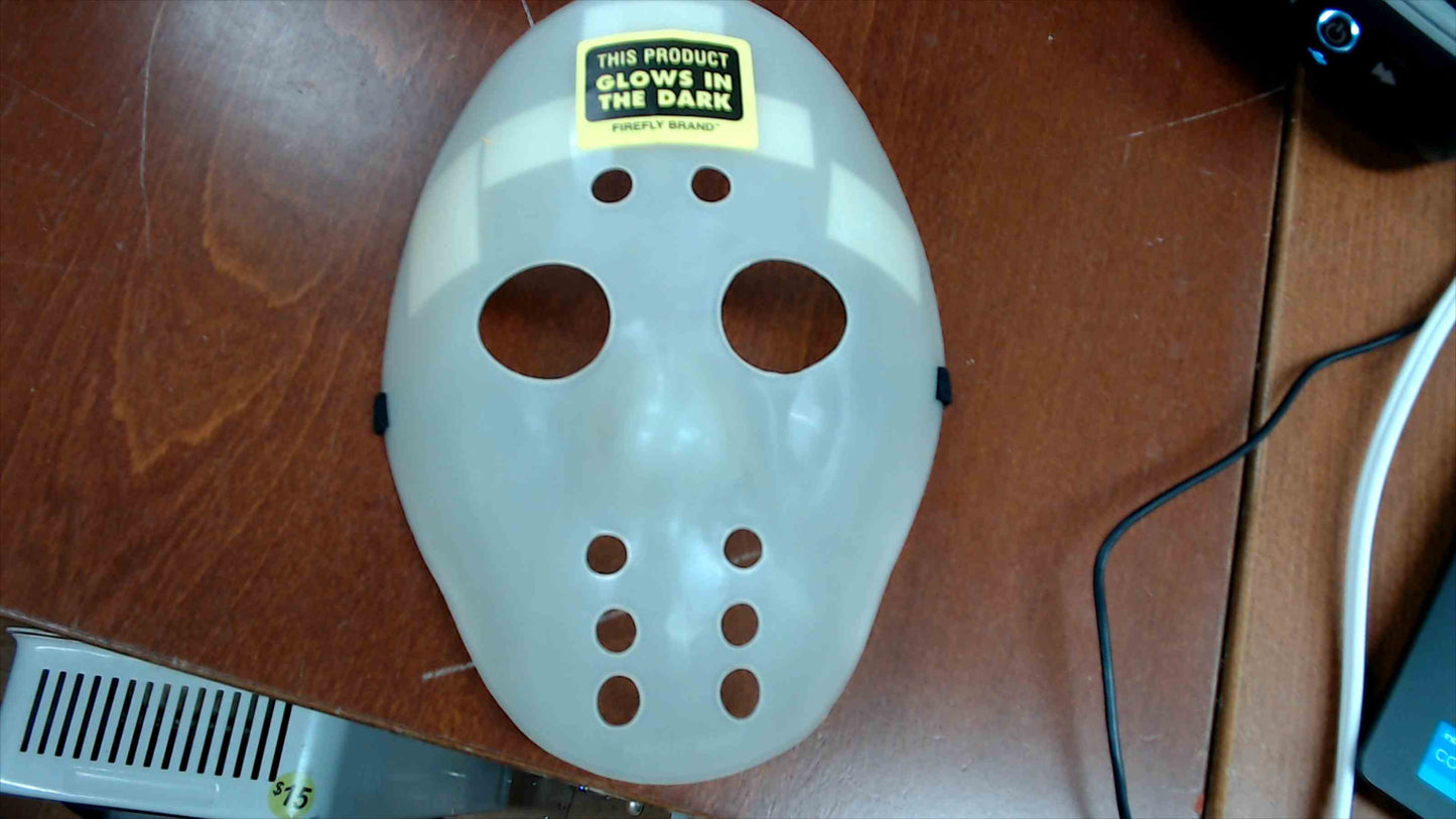 Firefly Brand Glow-in-the-Dark Hockey Mask Costume Accessory