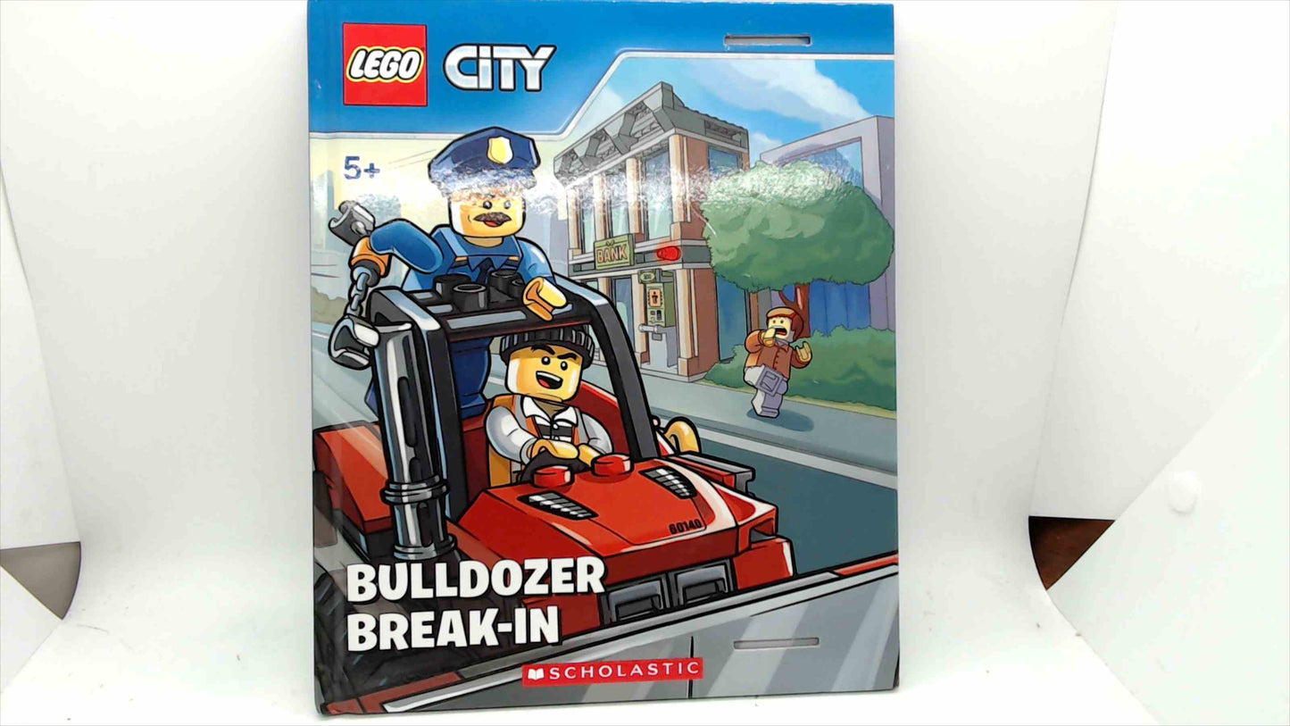 LEGO City “Bulldozer Break-In” Hardcover Book by Scholastic – Like New