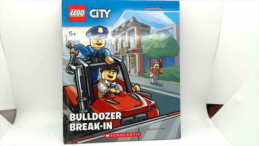 LEGO City “Bulldozer Break-In” Hardcover Book by Scholastic – Like New