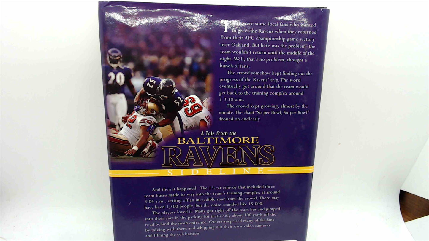 Tom Matte’s Tales from the Baltimore Ravens Sideline Hardcover Book (2004)