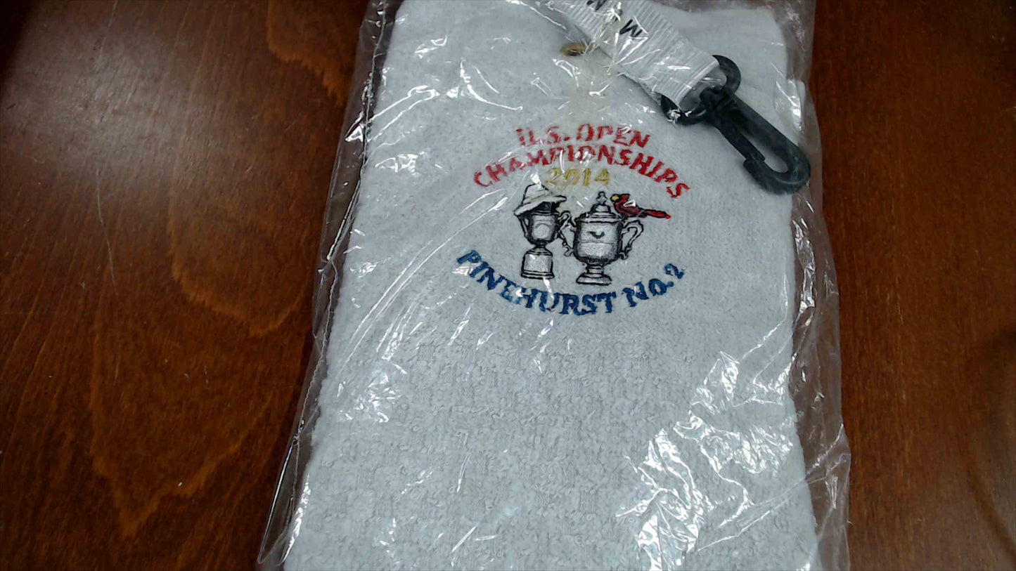 2014 U.S. Open Championships Pinehurst No. 2 Golf Towel – New in Package