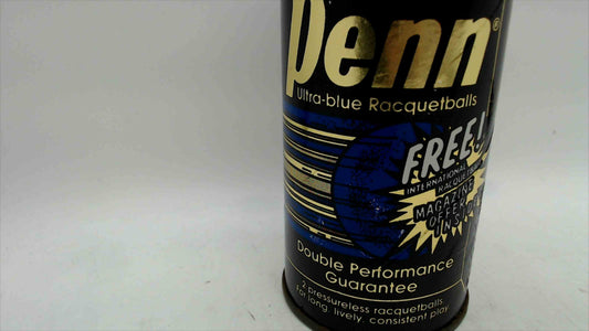 Vintage Penn Ultra-Blue Racquetballs – Sealed Can (2 Balls) – Made in USA