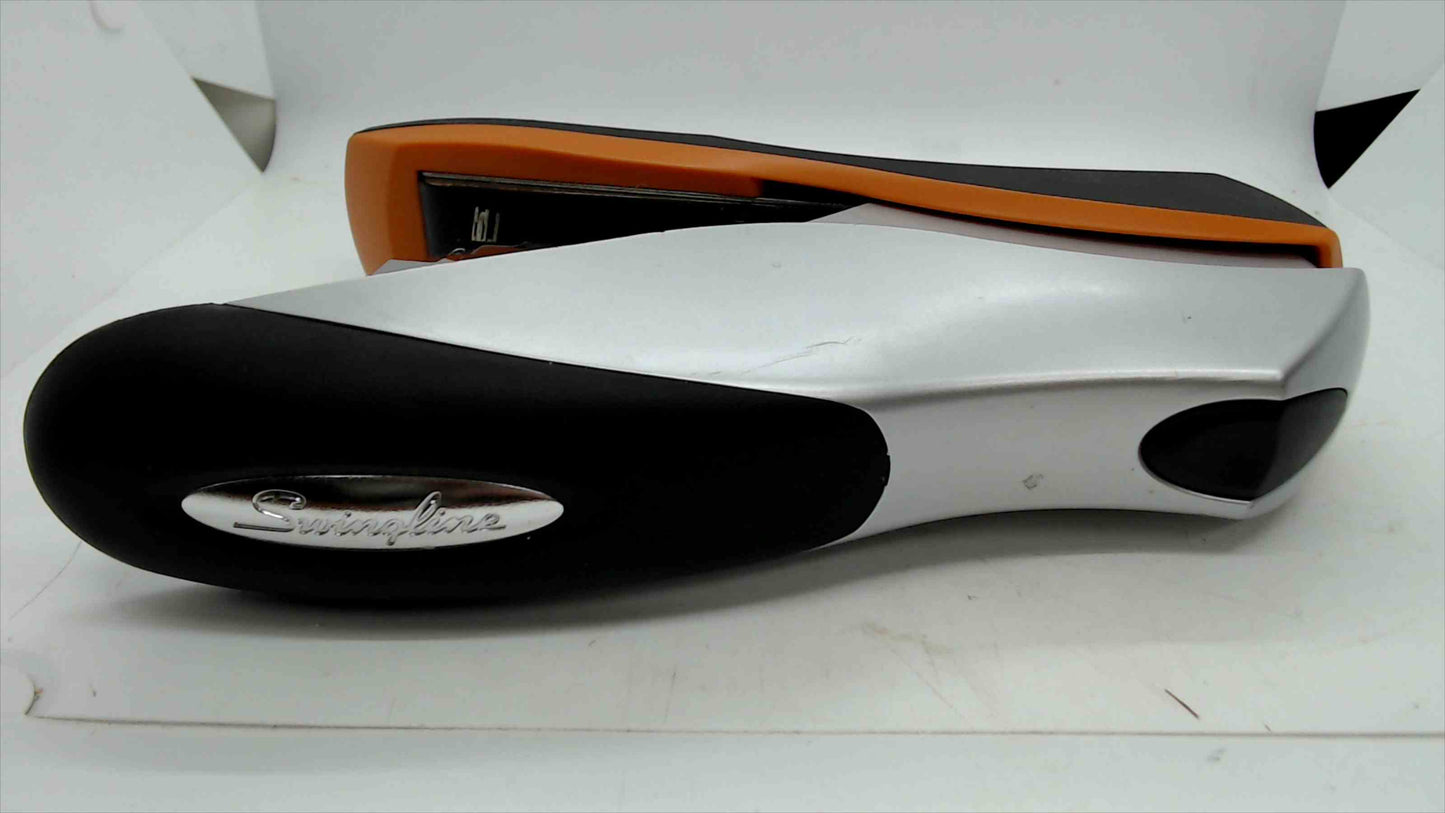 Swingline 2–70 Sheet Heavy-Duty Stapler – Silver/Black/Orange – Tested & Working