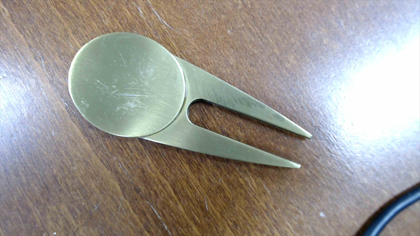 2013 U.S. Open Merion Golf Divot Repair Tool – Brass Finish