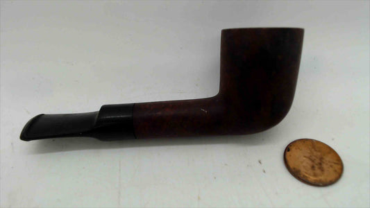 Vintage “Short Snorter” Imported Briar Tobacco Pipe – 4" – Rustic Finish